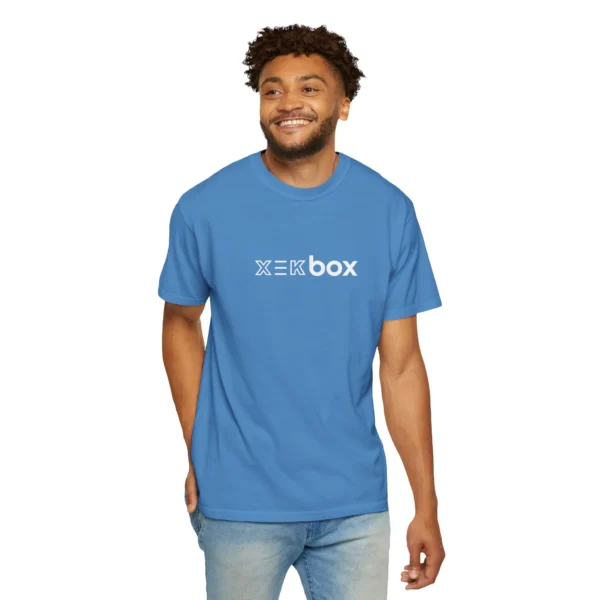 T`Shirt Xekbox Unissex Men and Women Blue Royal and White