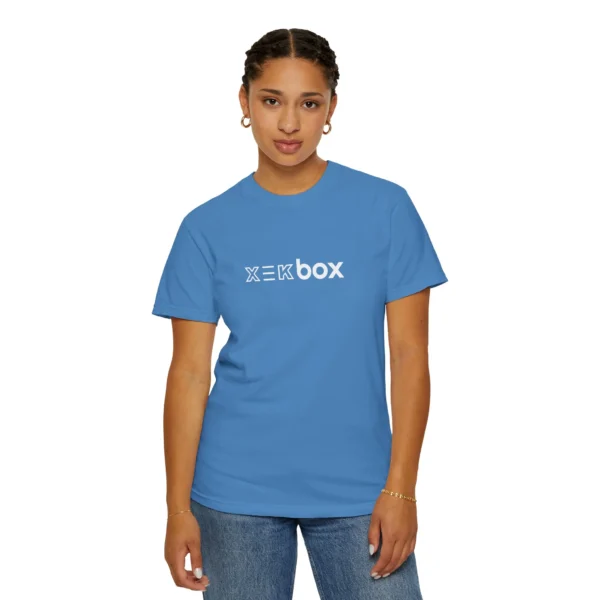 T`Shirt Xekbox Unissex Men and Women Blue Royal and White