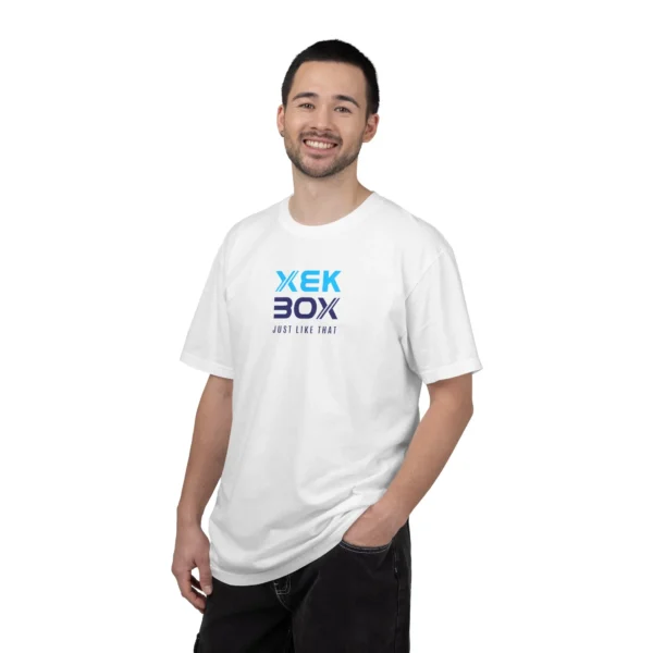 T`Shirt Xekbox Unissex Men and Women White With Color Log Style One