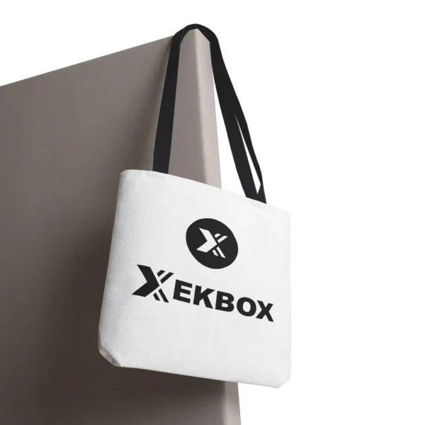 Bolsa Tote Xekbox White and Black