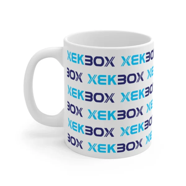 Caneca Ceramica White With Color Log