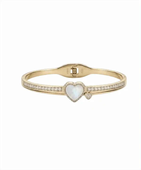 Pulseira rígida em aço inoxidável – Coleção de alto acabamento