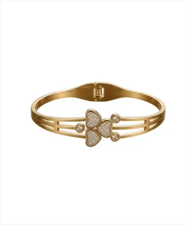 Pulseira rígida aço inoxidável Coleção alto acabamento