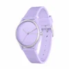 Relógio Lagoste TR90 Pulseira Silicone Púrpura