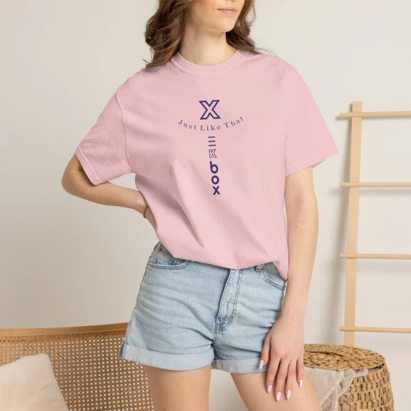 T`Shirt Xekbox Unissex Men and Women Baby Pink and Navy Blue