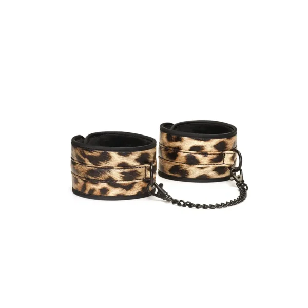 Kit de 13 Peças com Estampa de Onça para Fantasias BDSM