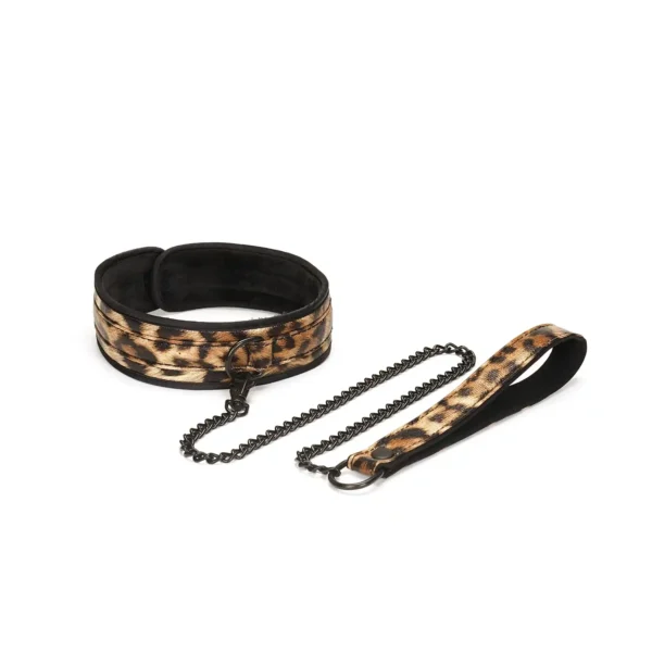 Kit de 13 Peças com Estampa de Onça para Fantasias BDSM