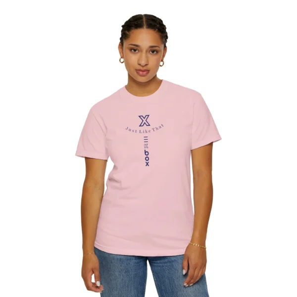 T`Shirt Xekbox Unissex Men and Women Baby Pink and Navy Blue