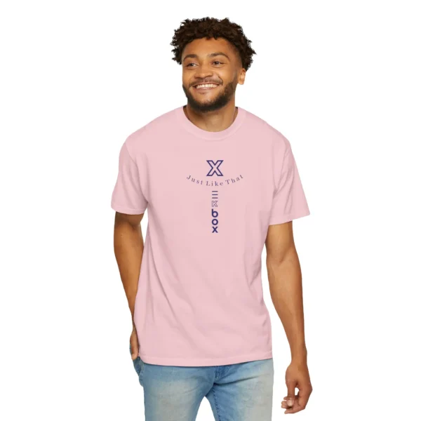 T`Shirt Xekbox Unissex Men and Women Baby Pink and Navy Blue