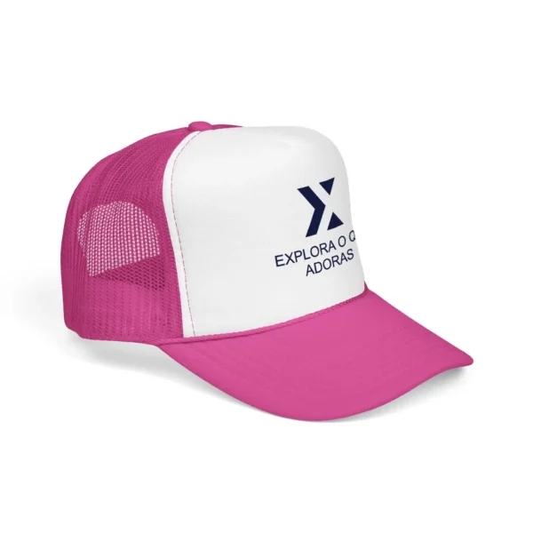 Cap Trucker Xek Box Two Color Unissex and logo Navy