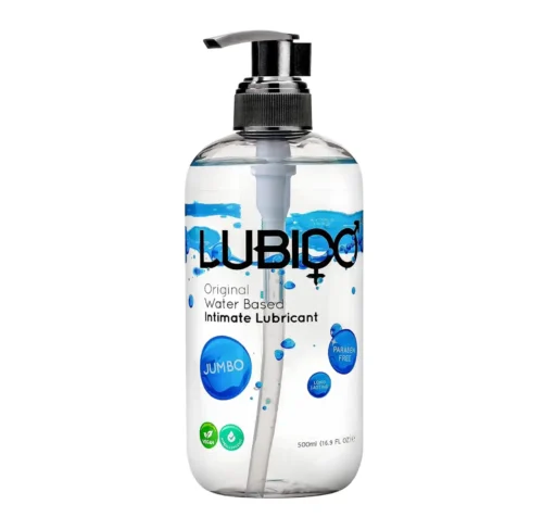 Lubrificante à base de água Lubido Original para adultos 250 ml e 500 ml