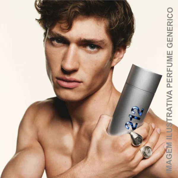212 NYC Men Eau de Toilette Carolina Herrera Genérico Masculino 100ml