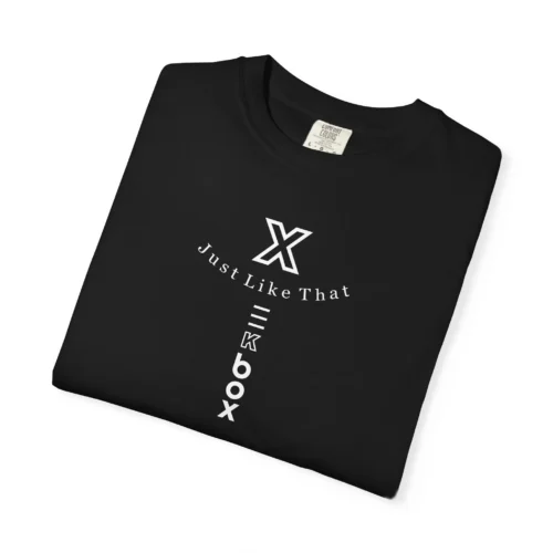 T`Shirt Xekbox Unissex Log Vertical Men and Women Black and White