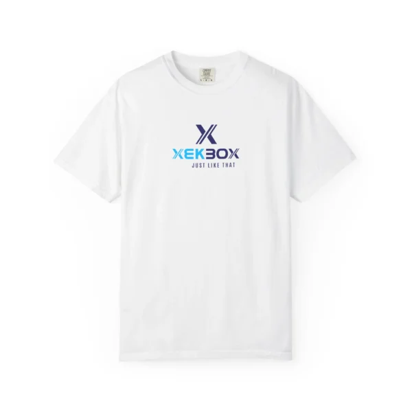 T`Shirt Xekbox Unissex Men and Women White With Color Log Style Two