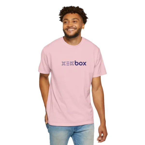 T`Shirt Xekbox Unissex Men and Women Pink and Navy Blue