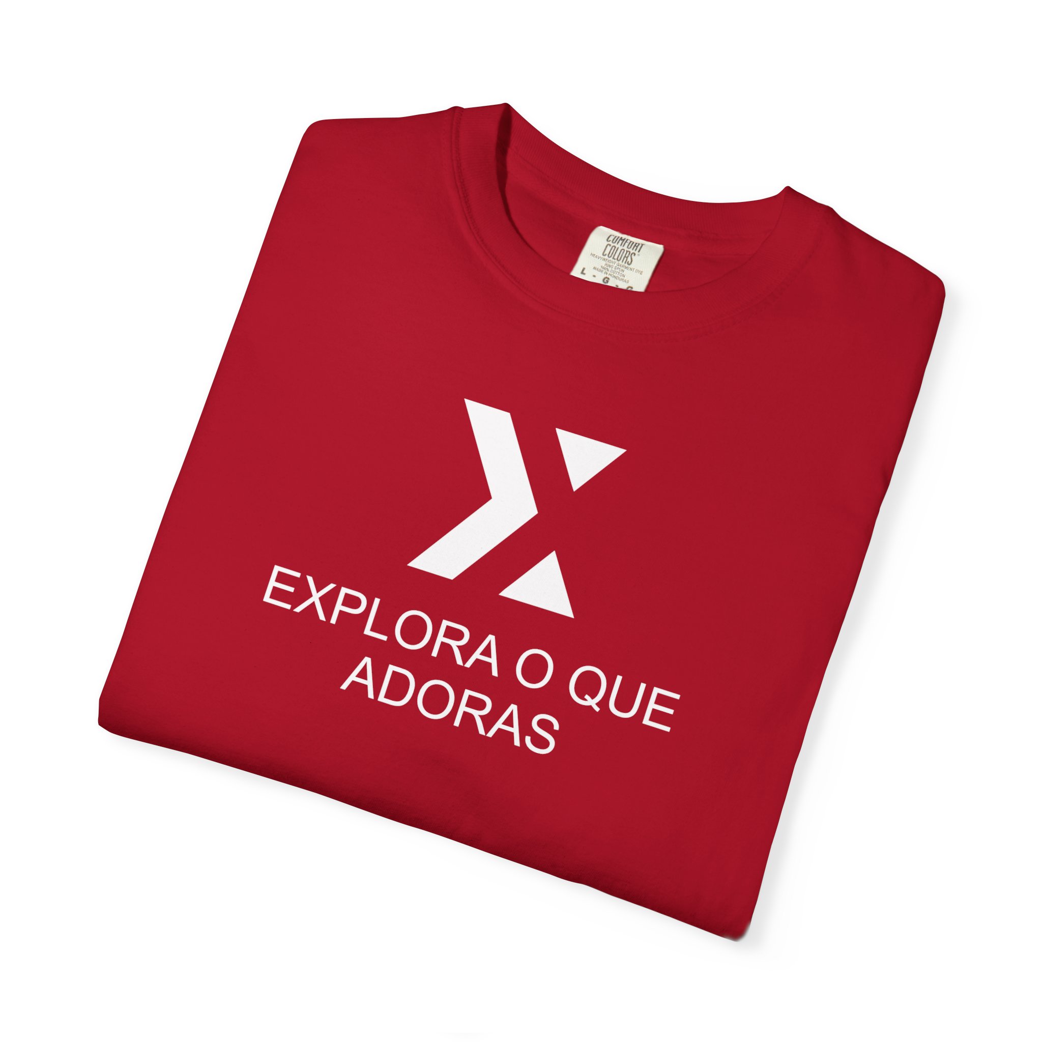 T`Shirt Xek Box Unissex Red and White Men and Women