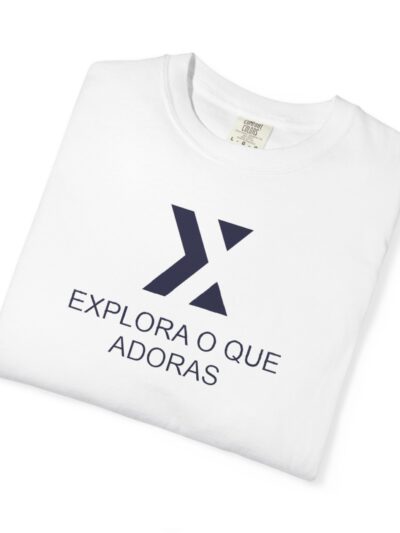 T`Shirt Xekbox Unissex White and Navy Blue