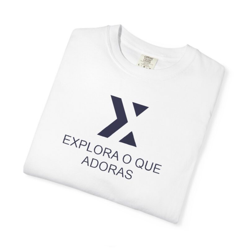 T`Shirt Xekbox Unissex Men and Women White and Navy Blue