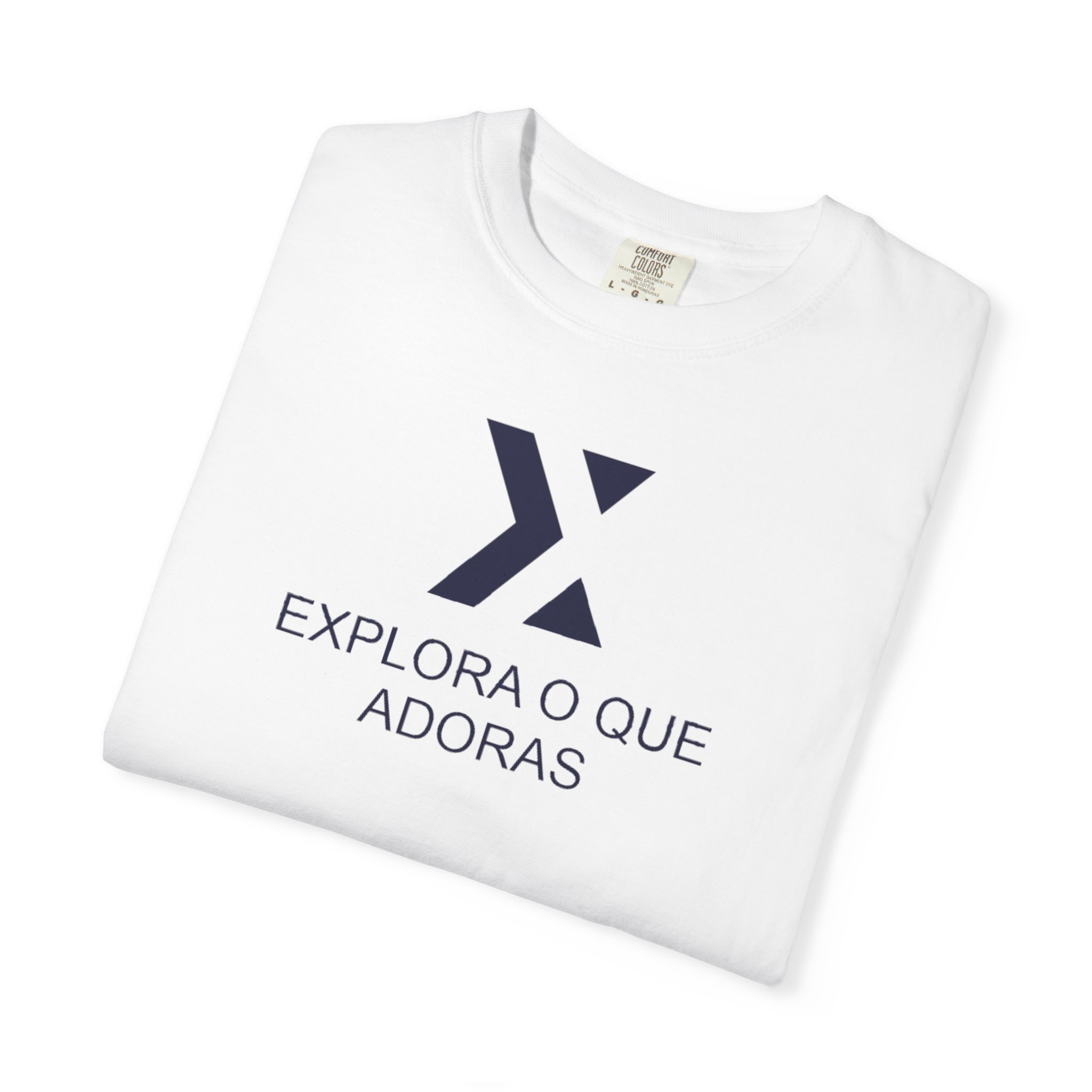 T`Shirt Xekbox Unissex White and Navy Blue