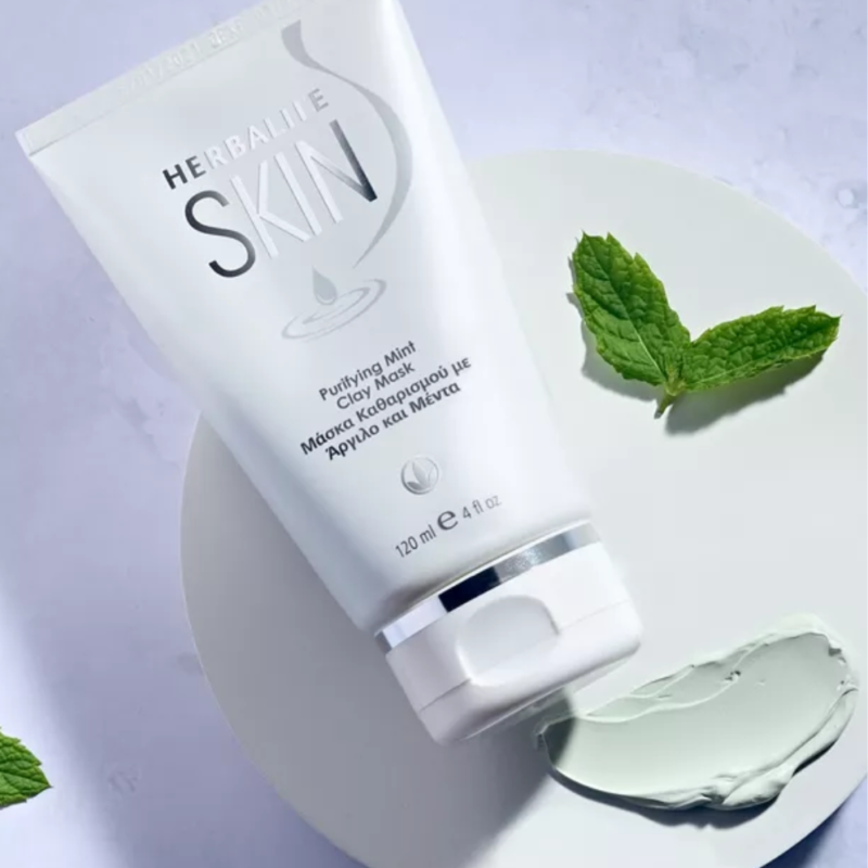 Máscara Purificante de Argila com Menta 120ml HL/Skin