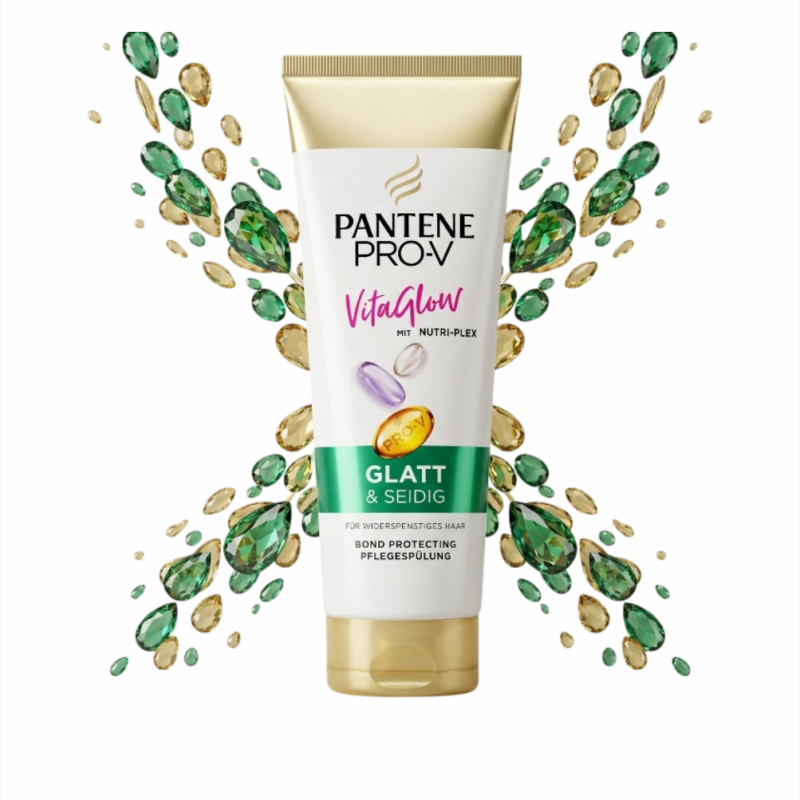 Condicionador Pantene Pro-V VitaGlow Macio e Sedoso