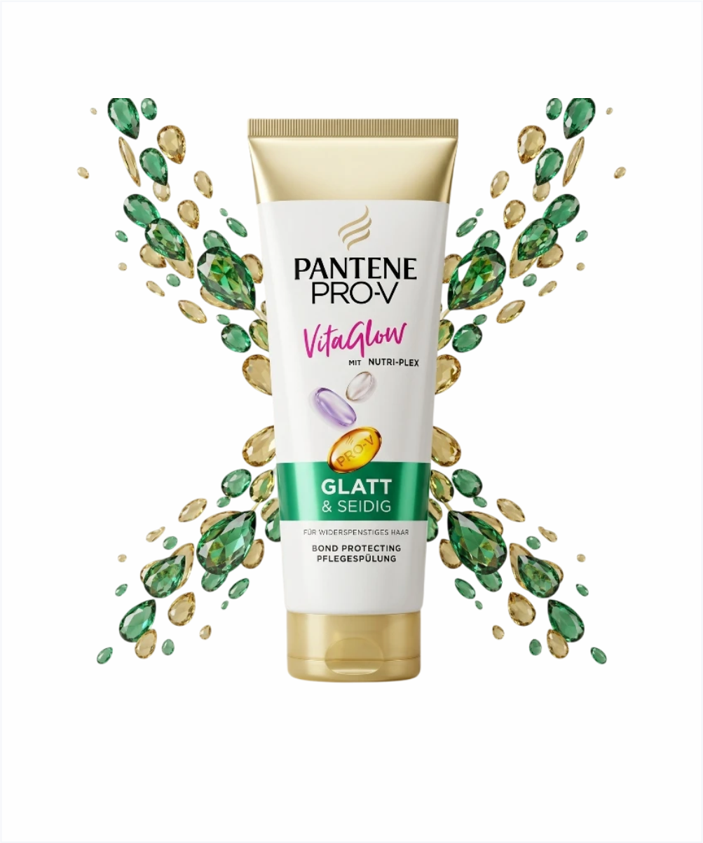 Condicionador Pantene Pro-V VitaGlow Macio e Sedoso