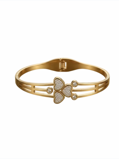 Pulseira rígida aço inoxidável Coleção alto acabamento