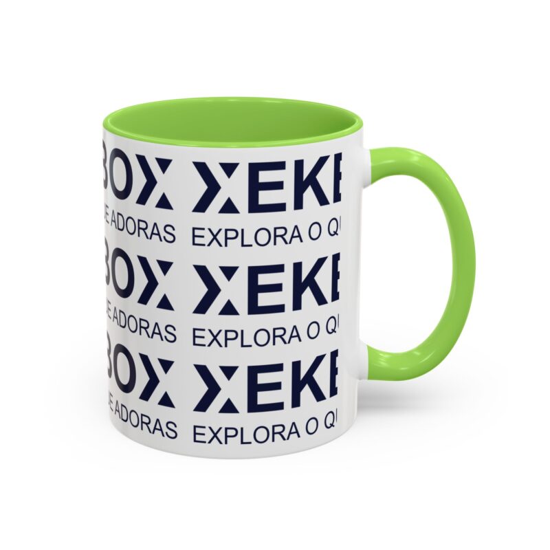 Caneca Ceramica Colorida Red White and Navy Blue